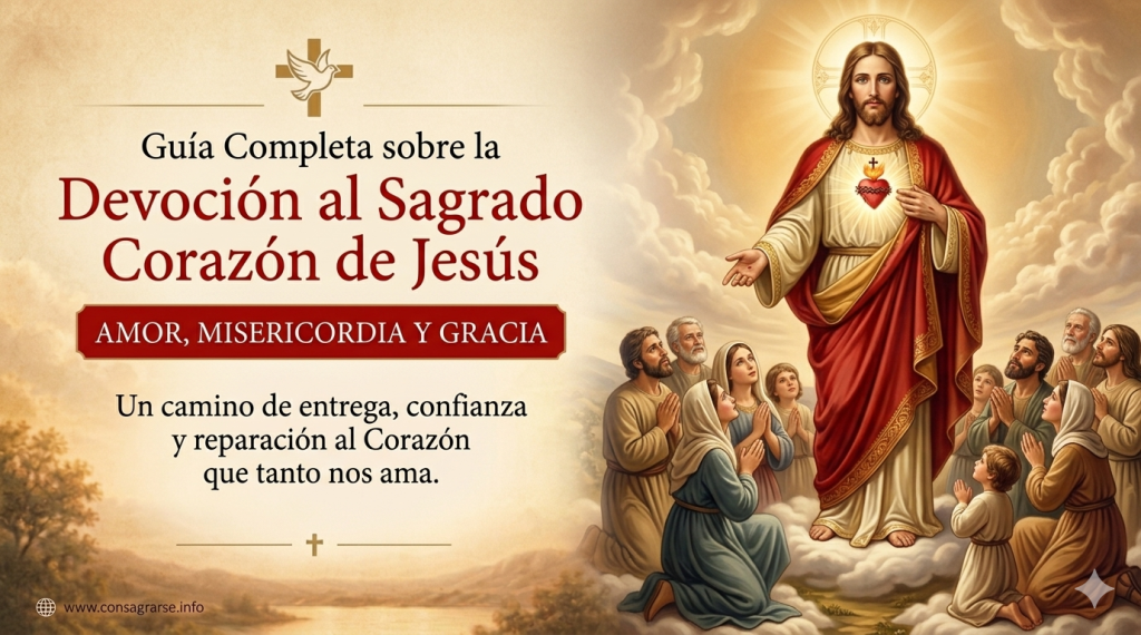 guia completa de la devoción al Sagrado Corazón de Jesús