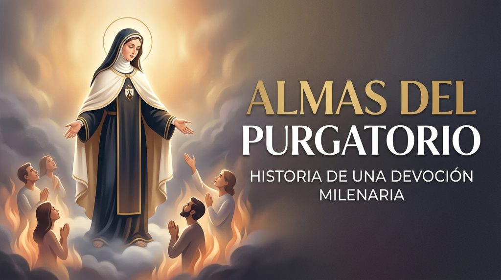 benditas almas del purgatorio que sufren