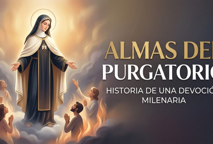 benditas almas del purgatorio que sufren